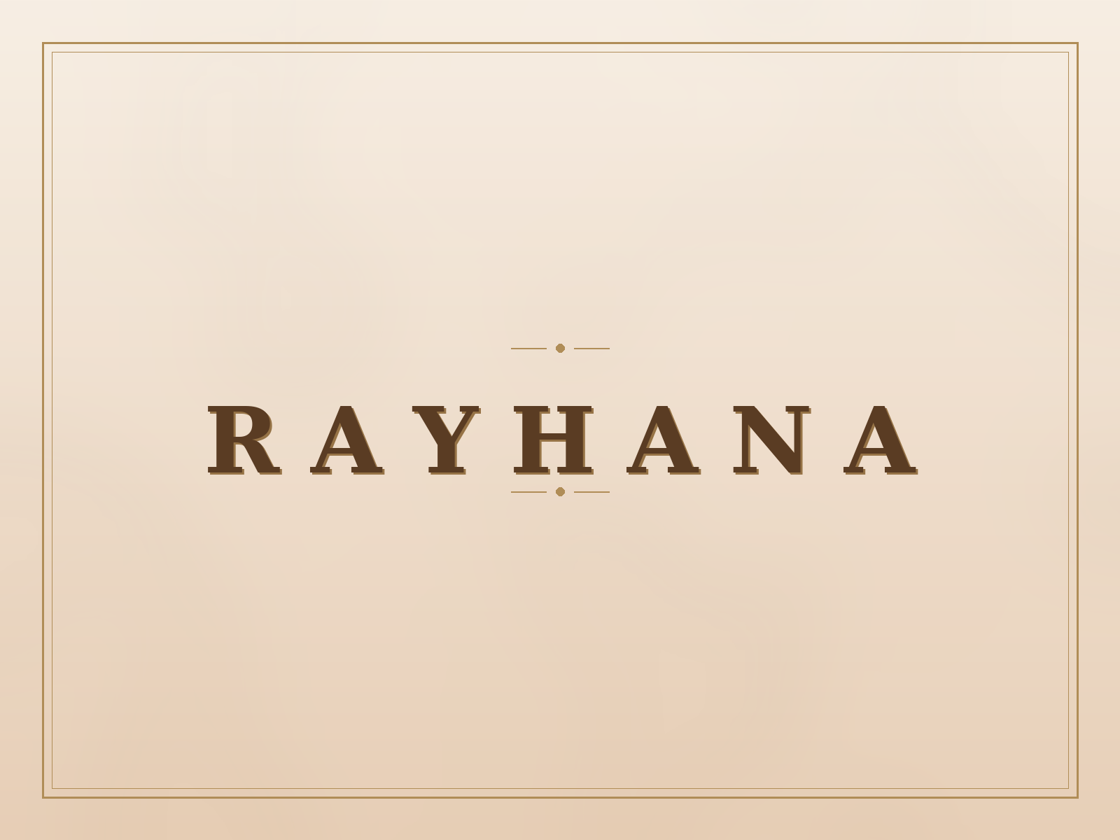 Rayhana